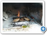 Frischer Fisch vom Grill